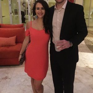 Orange Cocktail Dress